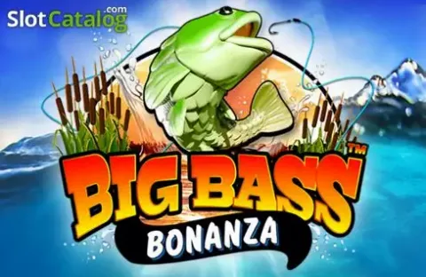 Big Bass Bonanza, wędkarz z dużą rybą
