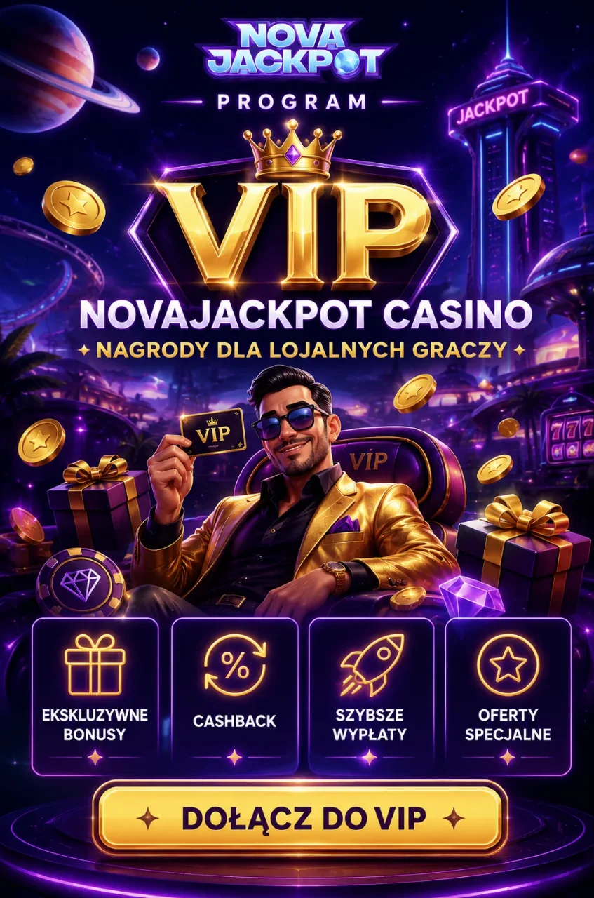 Program VIP NovaJackpot Casino – Nagrody dla Lojalnych Graczy