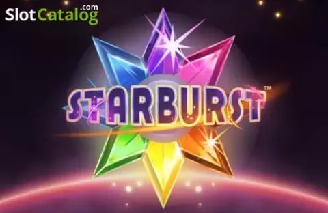 Starburst, rozświetlone klejnoty na czarnym tle